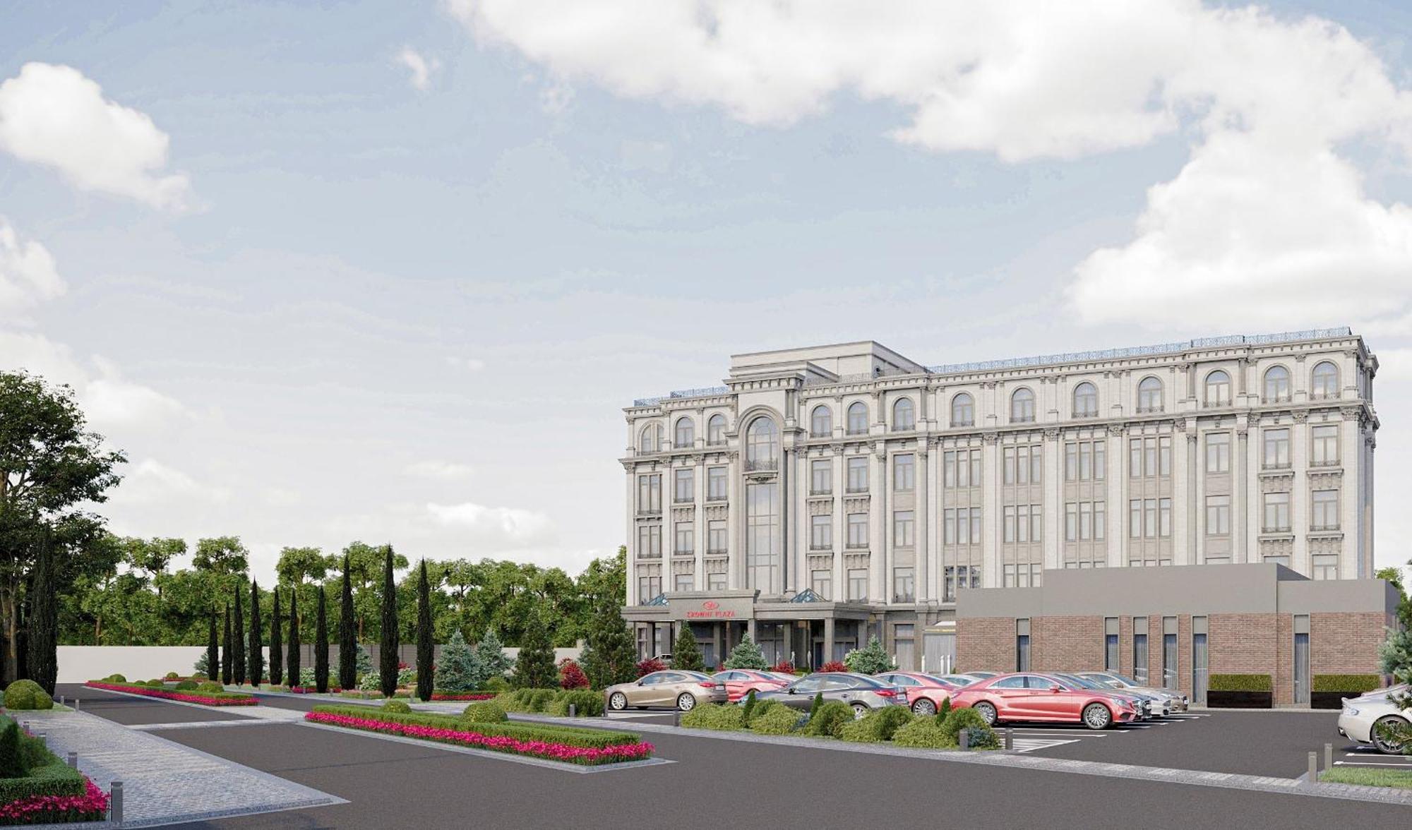 ホテル Crowne Plaza Tashkent By Ihg エクステリア 写真