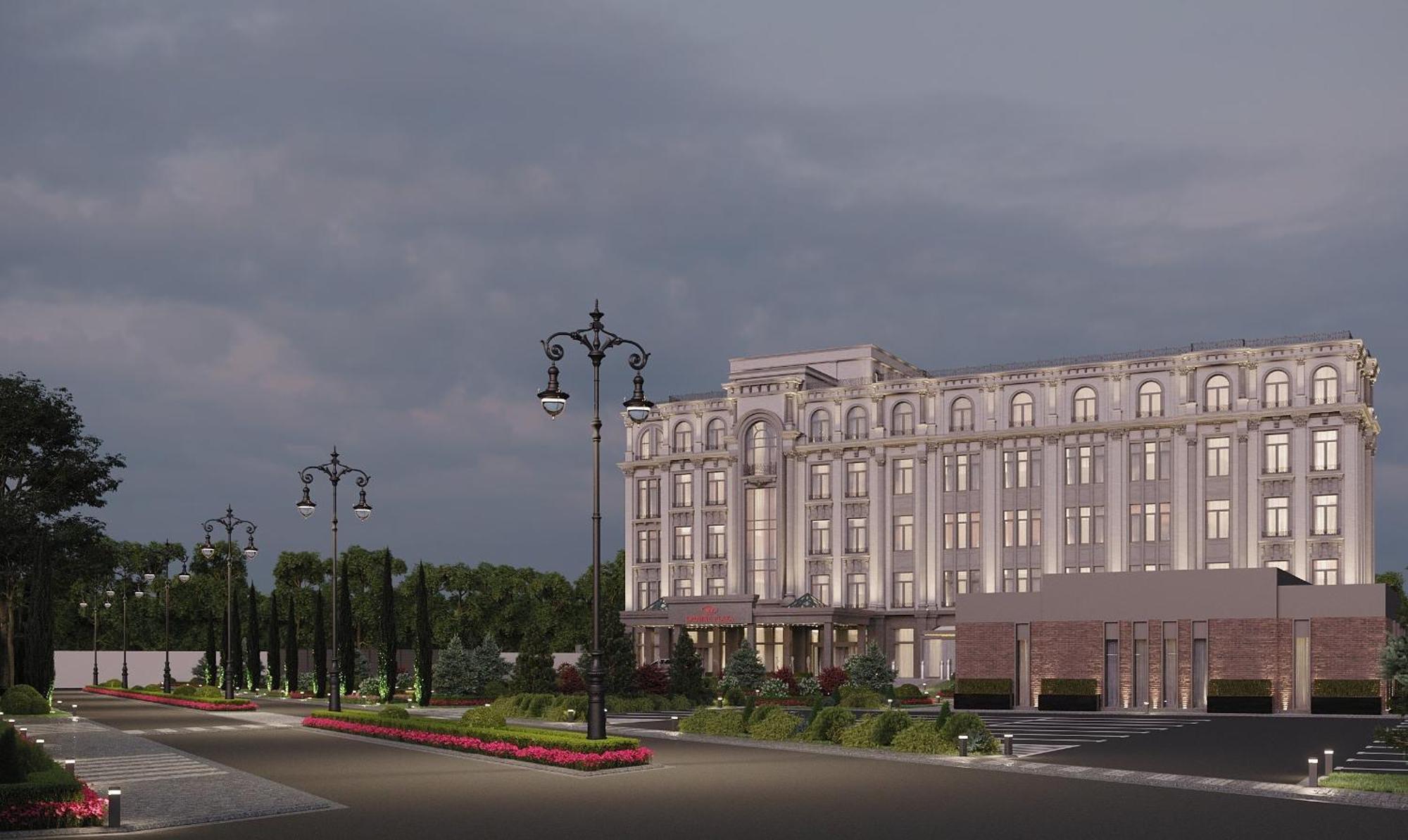ホテル Crowne Plaza Tashkent By Ihg エクステリア 写真